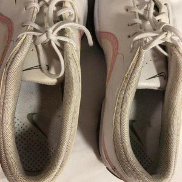 Nike Women's Sneakers Golf Shoes White Pink Size 6 - Picture 12 of 12